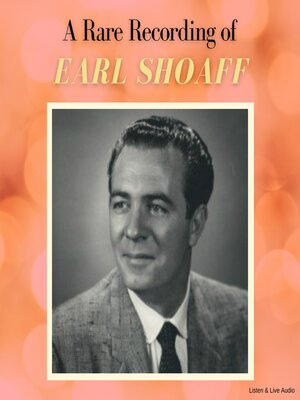 cover image of A Rare Recording of Earl Shoaff